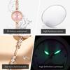 OLEVS Watch for Women Fashion Elegant Female Quartz Rose Gold Wristwatch 3ATM Waterproof Rhinestone Bracelet Ladies Clock