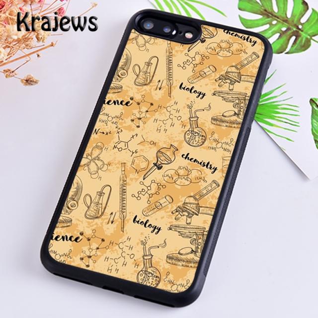 Krajews Chemistry Elements Phone Case Cover For iPhone 17 Air 16 15 14 Plus 11 12 13 Pro Max Coque Shell Fundas