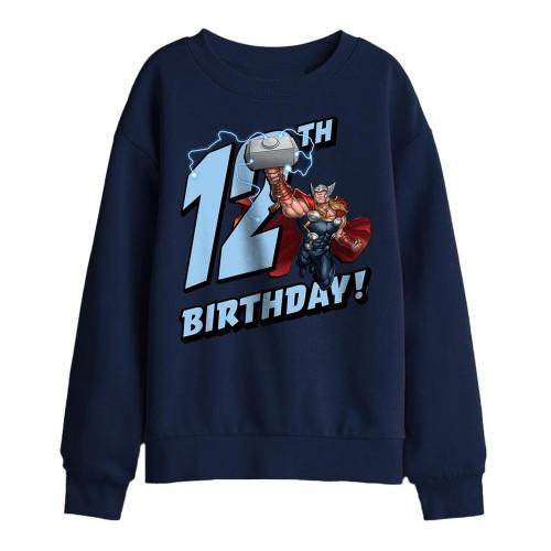 Thor Childrens/Kids 12th Birthday Sweatshirt