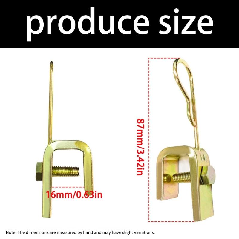 Hex Screw Holder for Flexible Valves Extensions Single Clip Extension Holder Mount Bracket Lorry Truck Twin Wheel Clamp