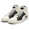Puma Bari Fashion Comfortable Durable Breathable Mid-Top Canvas Shoes Unisex Sneakers White Black 399317-01