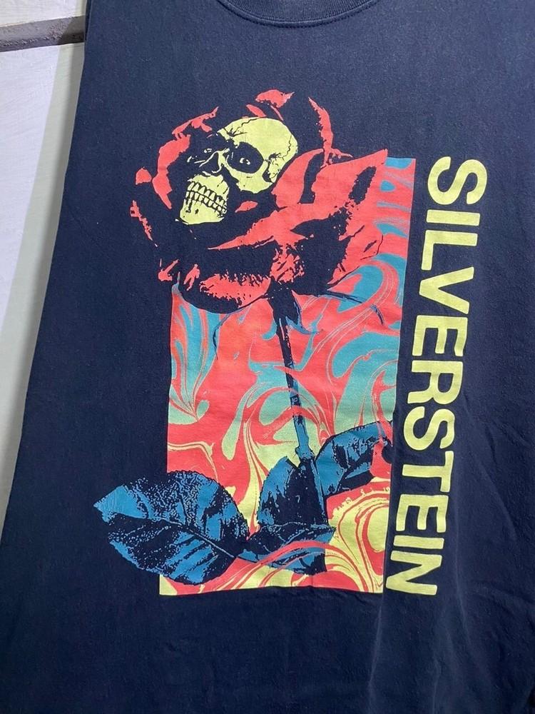 Silverstein band T-shirt Black color size s to 5xl cotton gift for fan Unisex T-Shirt L