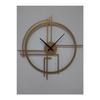 Querencia Metal Black Wall Clock 1.5 Mm Thickness 60x60 Cm