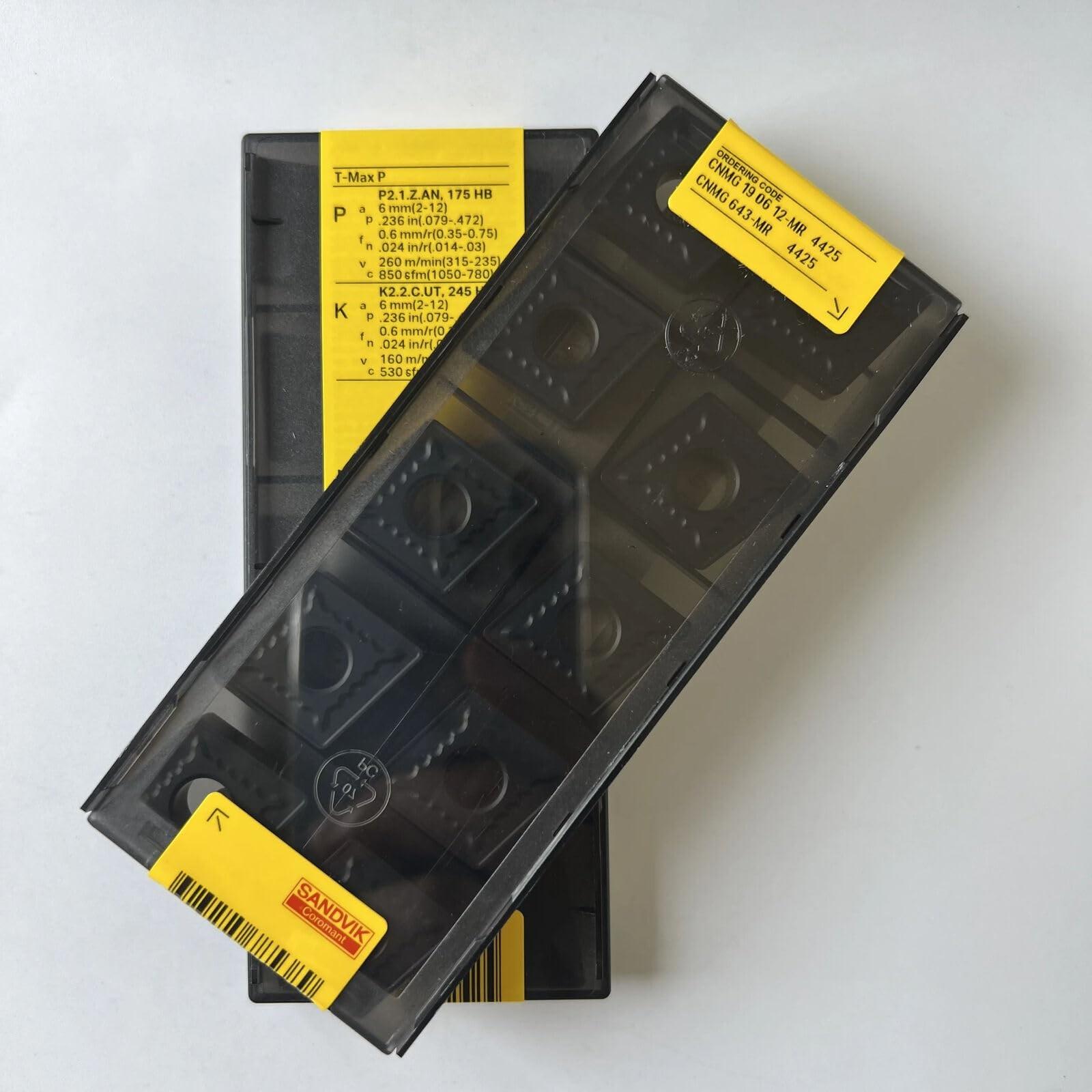 

Original Sandvik / CNMG190612-MR 4425 /CNC lathe carbide blade tool 10 Pcs