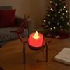 1PC Handicrafts Durable Candle Holders Home Iron Tabletop Sturdy Atmosphere Deer Decoration Ornaments