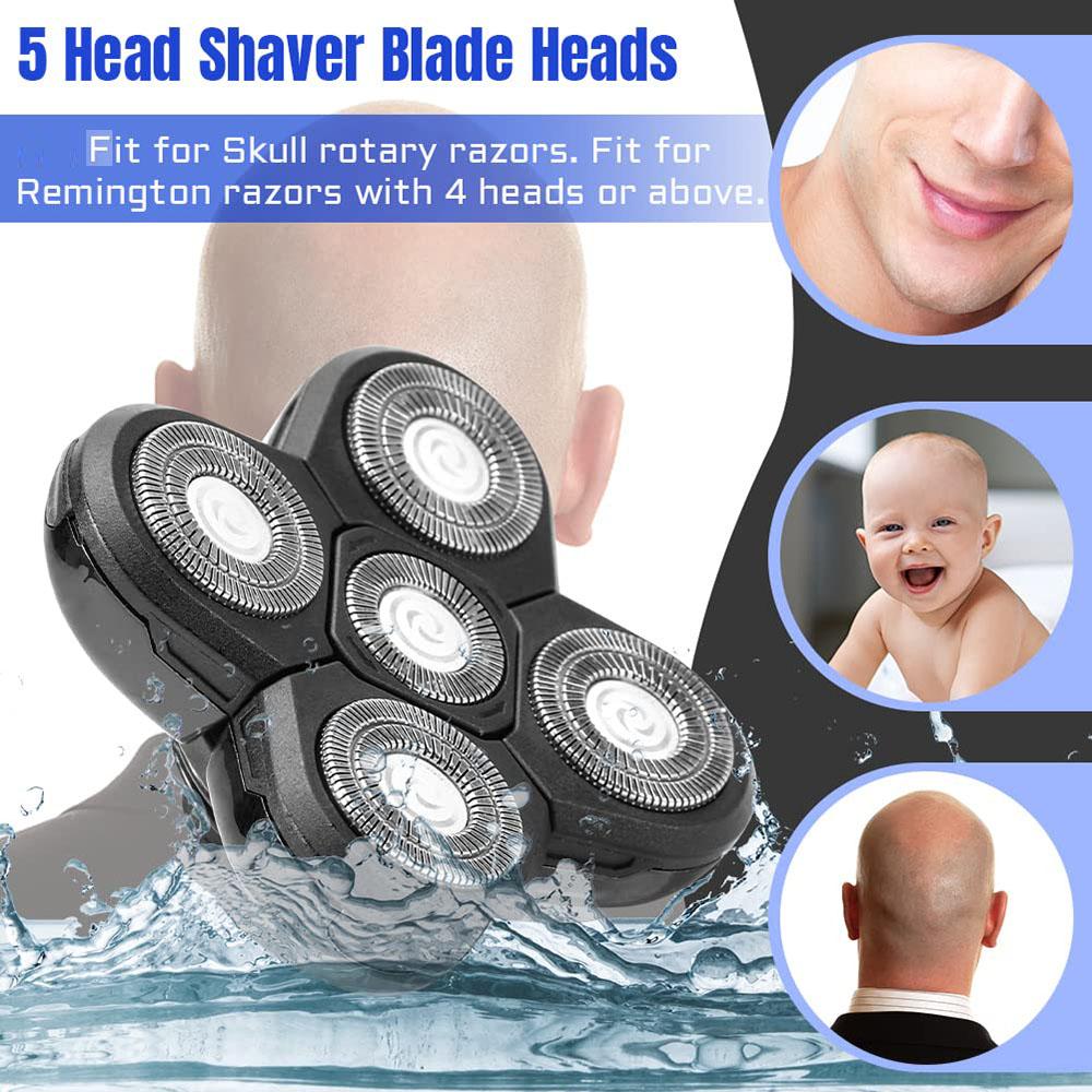 2Pcs 5 Head Blade Beard Shaving Cutter Replacement For Electric Razor Shaver
