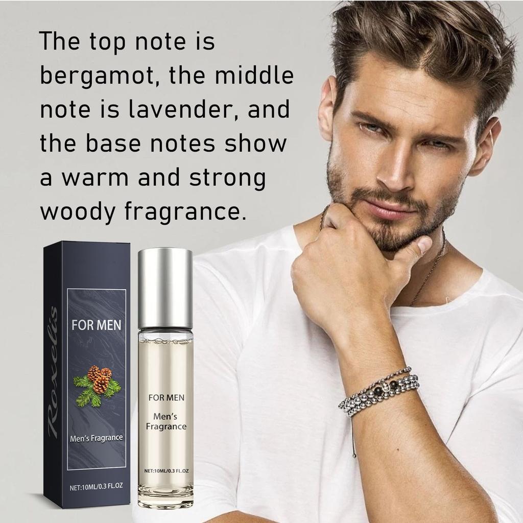 Men'S Perfume, Natural And Fresh, Lasting Fragrances, Portable Perfume For Lovers Dating 10ML