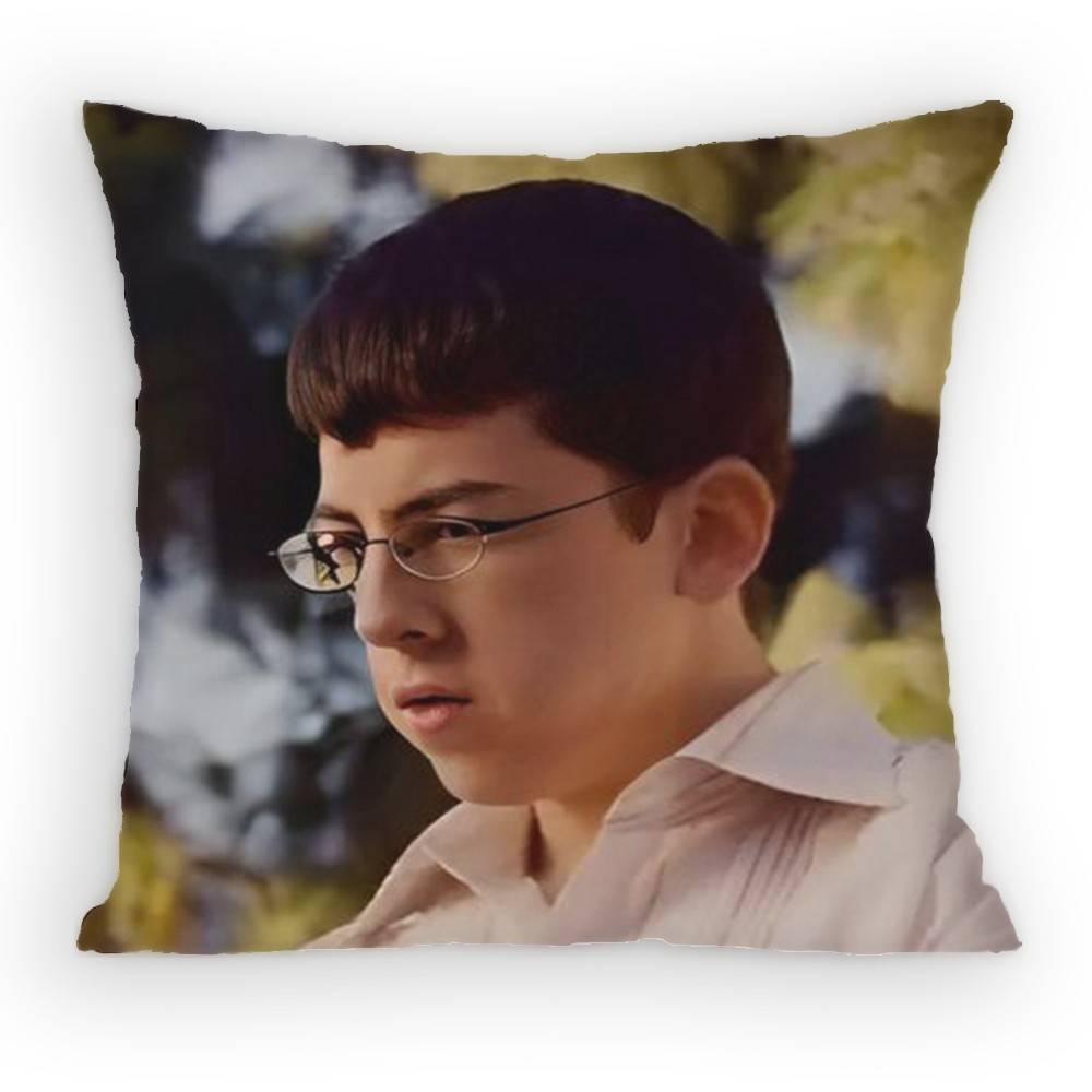 MMclovin Movie SSuperbad Pillow Case Antidustmite Pillowcase Invisible zipper silky short plush Sofa cushion cover