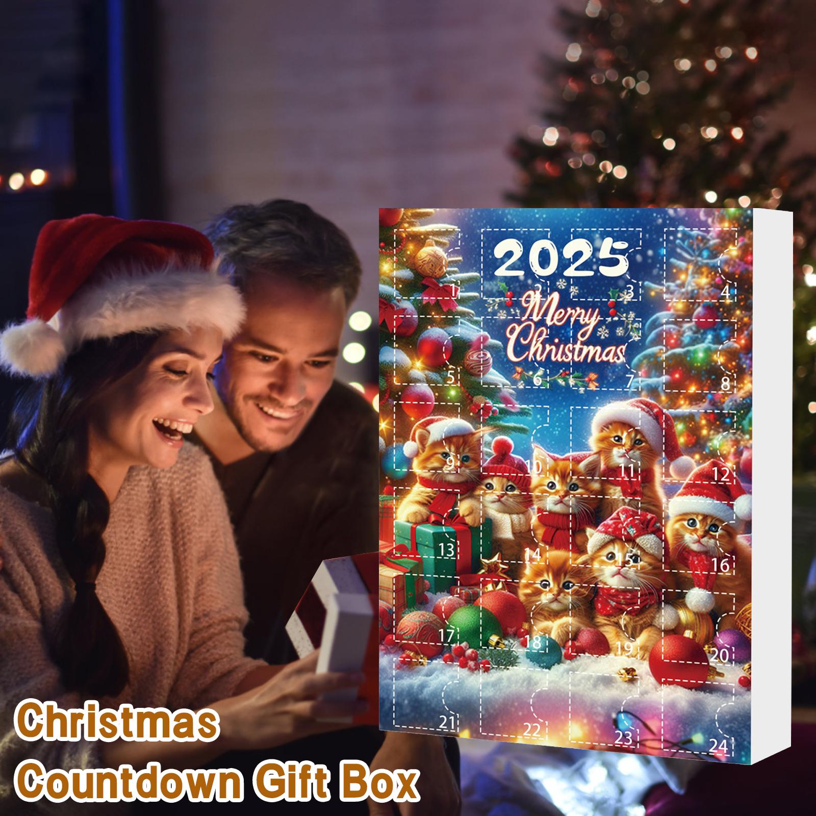 

Рождественский адвент-календарь на 24 дня, Календарь обратного отсчета, Плоская акриловая подвеска-шарм в виде собаки 2D, Подвеска для обратного отсчета, Симпатичный шарм для рождественской елки