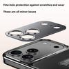 Finger Grip Hand Strap Folding Holder Plain Leather Case For iPhone 17 Pro Max/iPhone 17 Pro/17 Lens Protection Case Cover