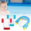 Tear Resistant Inflatable Swimming Aid With Comfortable Mesh Seat For Children Learning Water Confidence