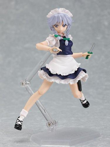 Touhou Project Figma Sakuya Izayoi Height Painted Movable Figure Approx. 13.5cm ABS&PVC