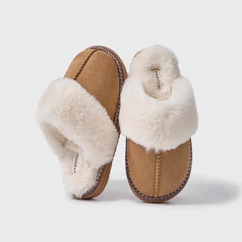 Women's High-Grade Cotton Slippers: New Autumn/Winter Style, Indoor/Outdoor Wear, Warm & Plush