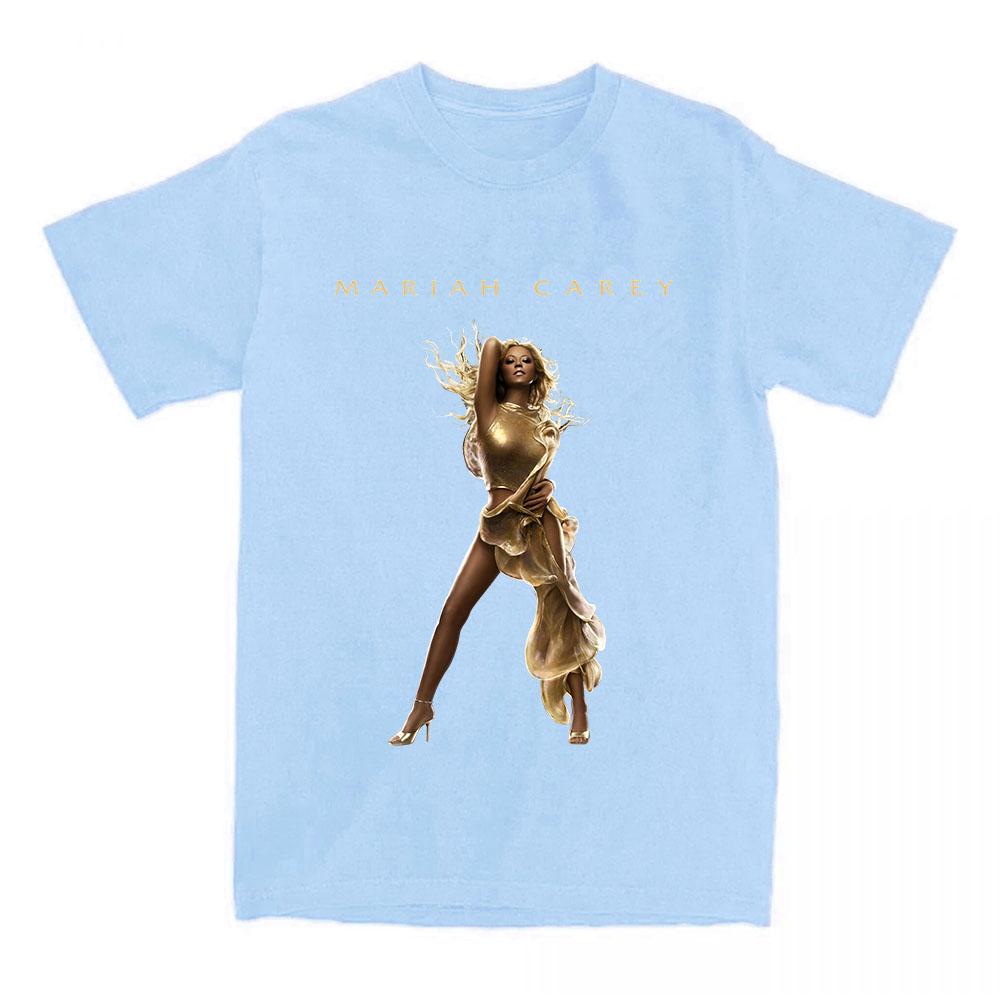 The Emancipation of Mimi 20 Year Anniversary Tshirt Mariah Carey Singer Print T-shirt Cotton Loose Female O-neck T Shirts Unisex