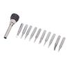 10Pcs Soldering Iron Tips Set Stainless Steel for Soldering Stations with 1 Retaining Sleeve
