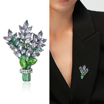 Spille di lavanda Spille Abbigliamento donna Gioielli da sposa Accessori per feste Regali