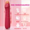 Automatic Telescopic Dildo Vibrator Powerful G Spot Vagina Stimulator Female Nipple Clitoris Masturbator Adult Sex Toy For Women