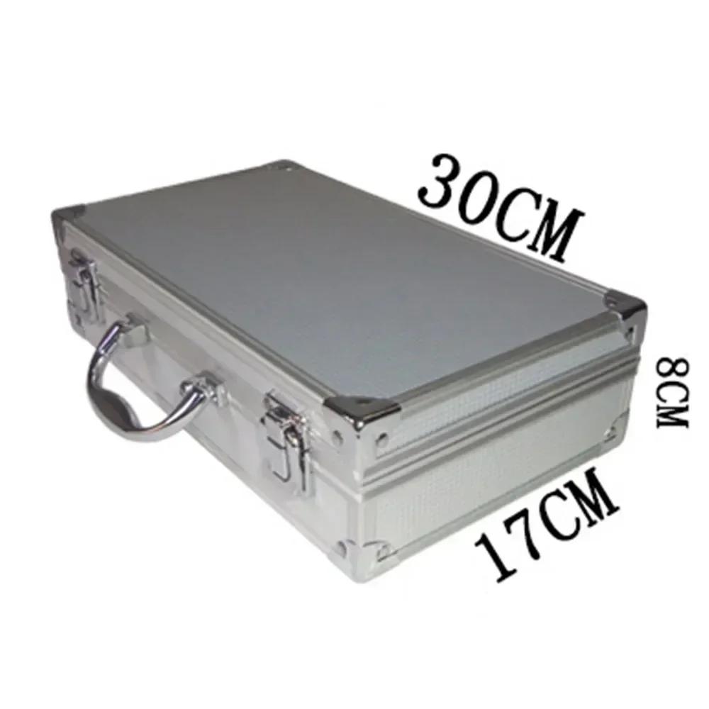 

Aluminum Handheld Tool Box Impact Resistant Tool with Sponge Lining Case Portable Instrument Box Storage Case