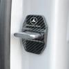 4Pcs Car Door Lock Cover Stainless Steel Protection Accessories For Mercedes Benz AMG A B C E S G Class W201 W210 W108 W205 W203 Interior Mirrors 6