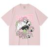 230 Gsm 100% Cotton Demon Slayer V6 Mitsuri Print Unisex Heavy Cotton T Shirt
