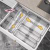 M-Expandable Drawer Organizer And Storage Bins Plastic Divider Box For Kitchen Flatware Makeup Tray Bathroom Office Holder
