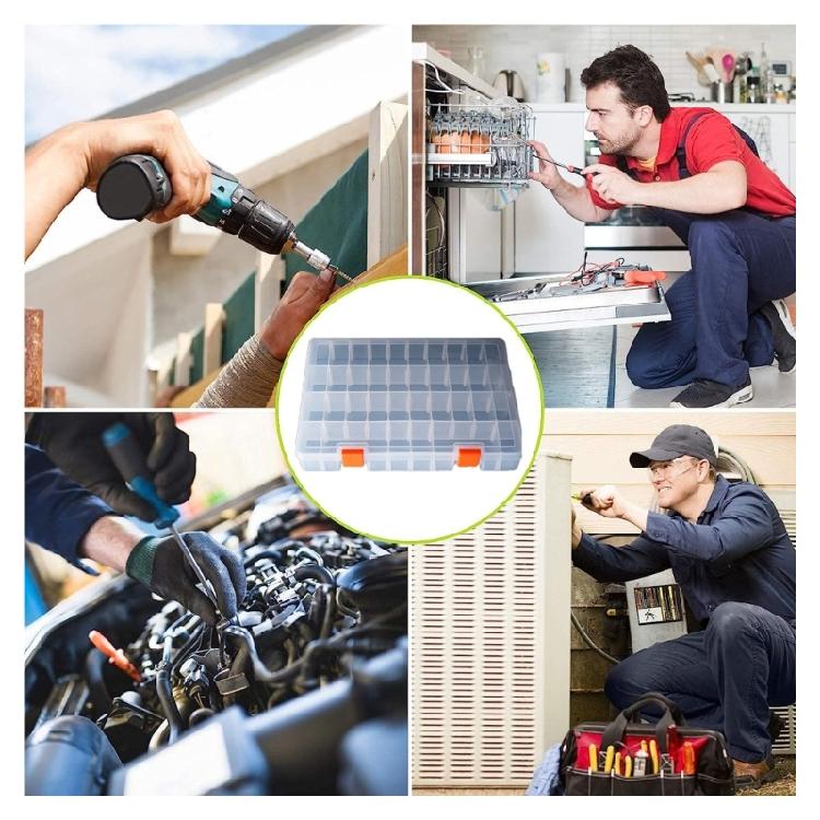 Screw Organizers Hardware Organizer Box with Compartment Bolt Organizer Dividers