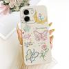 For Oppo A6x 4G CPH2819 5G CPH2783 Phone Case For Oppo A6x Cover Cute Kawaii Luxury Fashion Flowers Cool Painted Silicone Casing