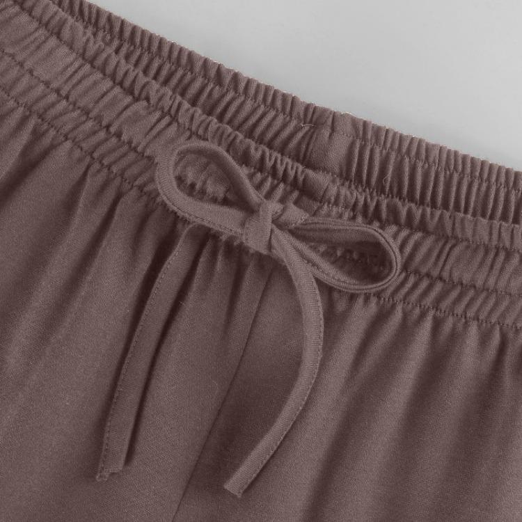 Women's Lightweight Cotton Summer Casual Capris Comfy Outdoor Travel Pants with 6 Pockets