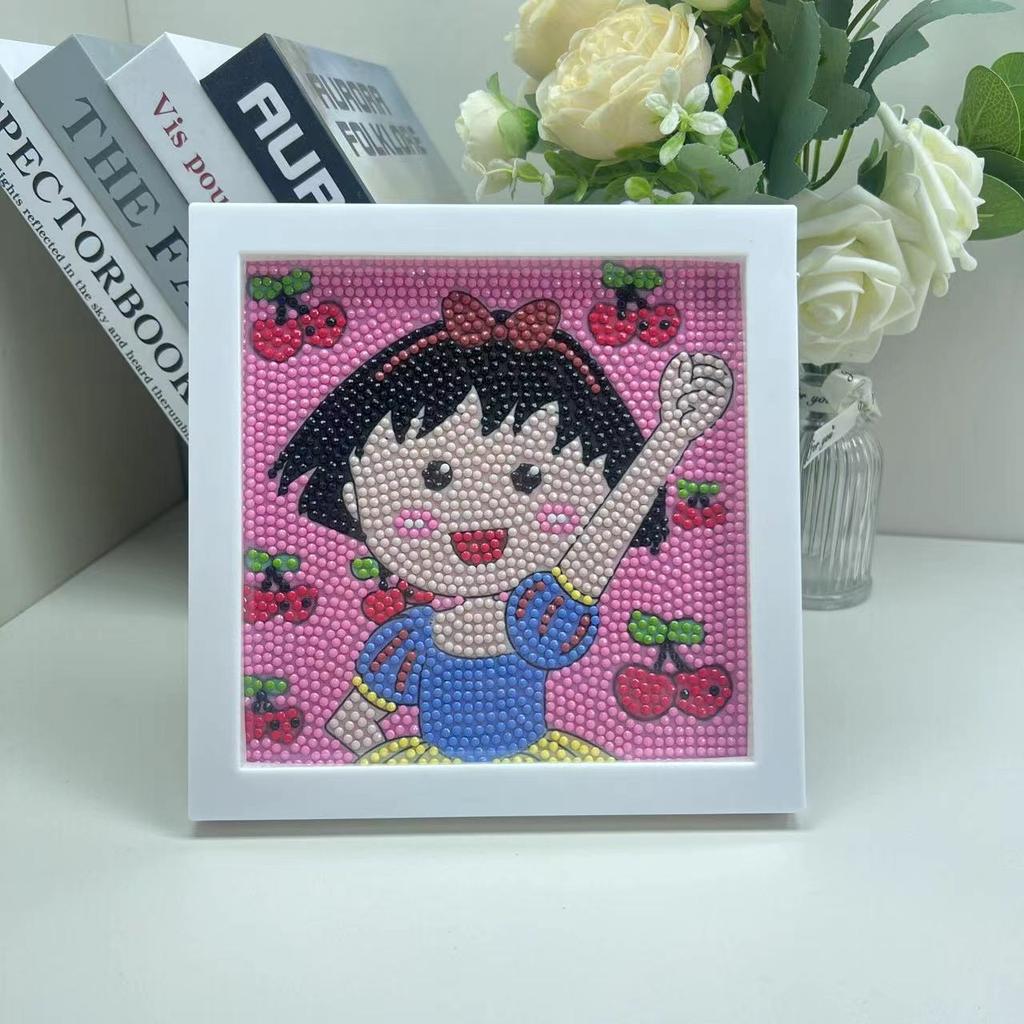 Children'S Diamond Painting Handmade Diy Masonry Painting Cartoon Diamond Sticker Bedroom Living Room Decorative Painting Photo Frame