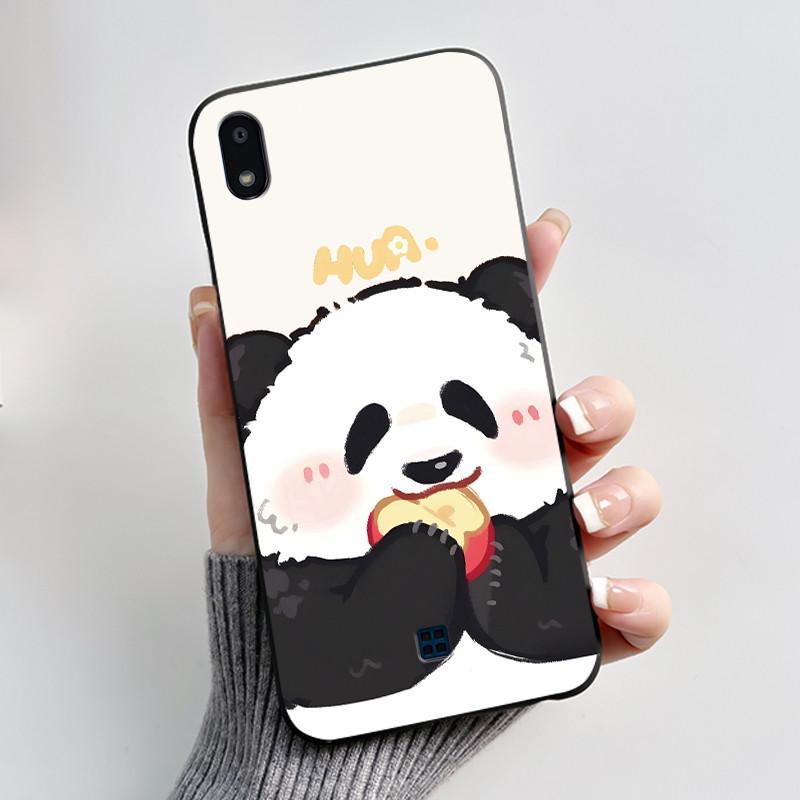 Case For LG K20 2019 Casing Cute Love Rabbit Funny Cartoon Ultra Slim TPU Black Silicone Soft Case For LG K20 (2019) Phone Cover