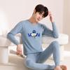 Pure Cotton Autumn Thermal Suit for Youth Boys - Lightweight Long Underwear