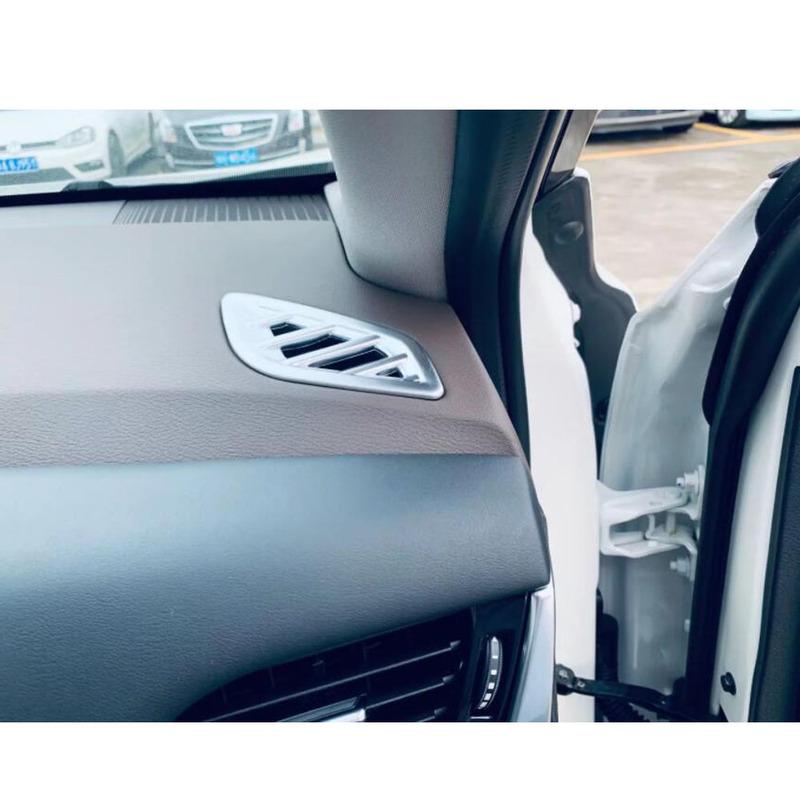 Front Air Condition Outlet Trim Frame Cover Decoration Sticker Auto Interior Accessories For Nissan Qashqai J12 2024