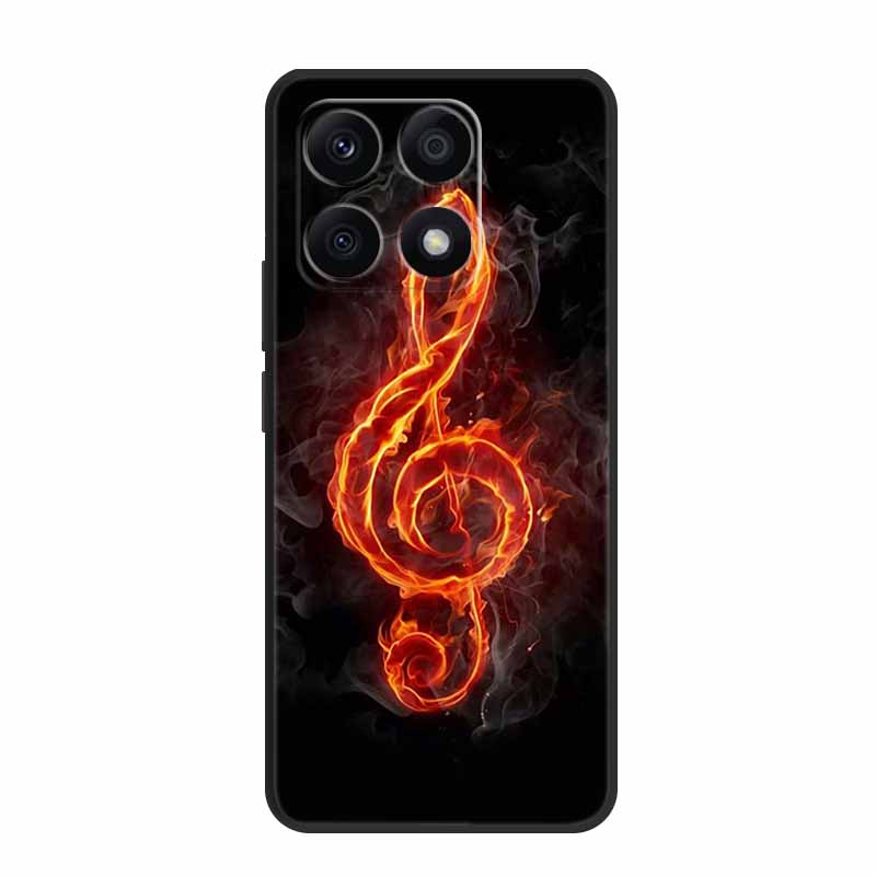 For Xiaomi 17 5G Case Flowers Butterfly Soft Silicone Phone Cases for Xiaomi 17 5G Cool Wolf Animals Protective Shockproof Shell
