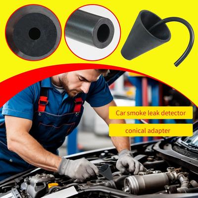 Automotive Smog Machine Cone Adapter Heavy Duty Smog Machine Adapter Electrical Equipment For Engine Detection Vehicle Inspector