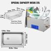 Stainless Steel Ultrasonic Cleaning Machine 22L Deep Cleaning