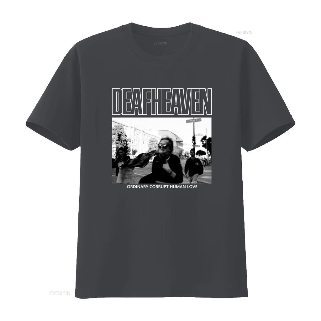New Hot Deafheaven Band Black T Shirt For Fan Size S To 4XL Ordinary Corrupt Human Love Print Fashion Streetwear Vintage