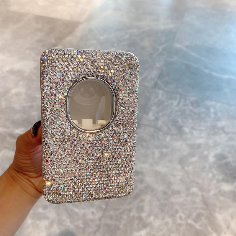 

Rhinestone Automatic Toothpaste Squeezer & Holder - Punch-free Bathroom Accessory