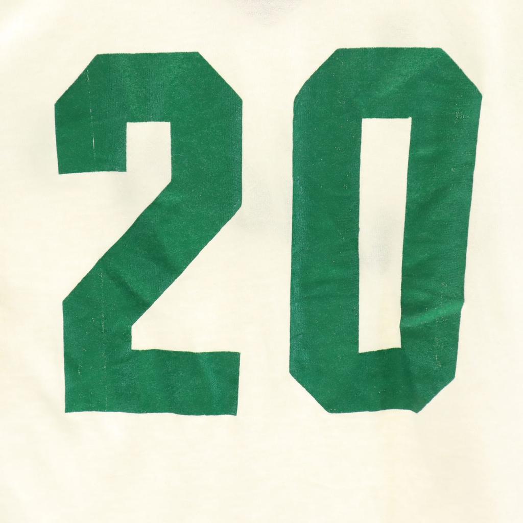 Swingster 80s 90s Made in USA Old Short sleeve V neck T-shirt L baseball Men's Used