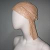 Crystal Rhinestone Bandana Turban Fishnet Headscarf Elegant Aurora Borealis Hair Band  Unisex