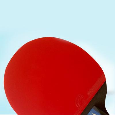 1PCS Table Tennis Paddle Racket Rubber with Sponge Solid Wood Grip Handle with Bag Shakehand Grip Pen-hold Grip Optional
