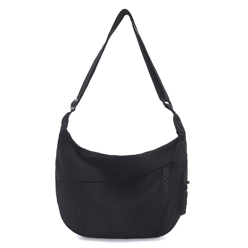 Simple Large Capacity Crossbody Bag, Lightweight All-Match Dumpling Shoulder Bag For Women Commute