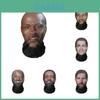Máscara Facial 3D Hilária de Celebridade Cobertura Total da Cabeça Balaclava de Poliéster Realista