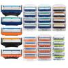 Men's Premium 5-Layer Razor Replacement Blades for Manual Shaving