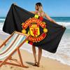 Toalla de Playa Estampada del Man Utd, Toalla Grande Suave de Secado Rápido para Playa, Camping, Natación