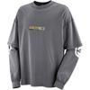 SALOMON Slam Jam Color Block Crew Neck Pullover Long Sleeve T-Shirt Unisex Tops C27220
