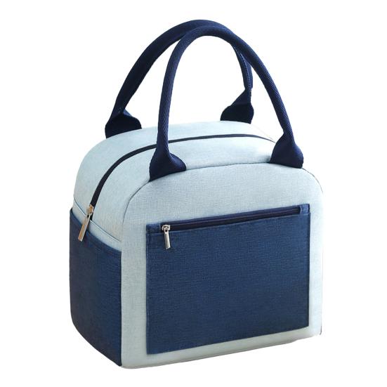 

Практичная коробка для еды, водонепроницаемая, портативная синий