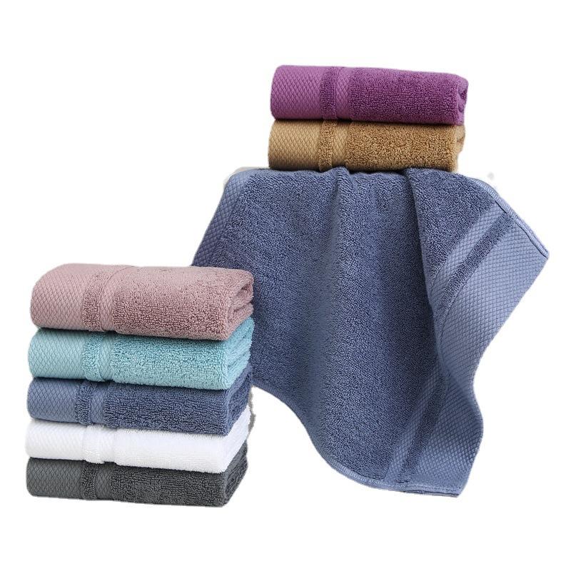 Long-staple Cotton Square Towels Are Soft and Absorb Water Without Shedding Hair. Return Gifts Square Towels, Kindergarten Hand Towels