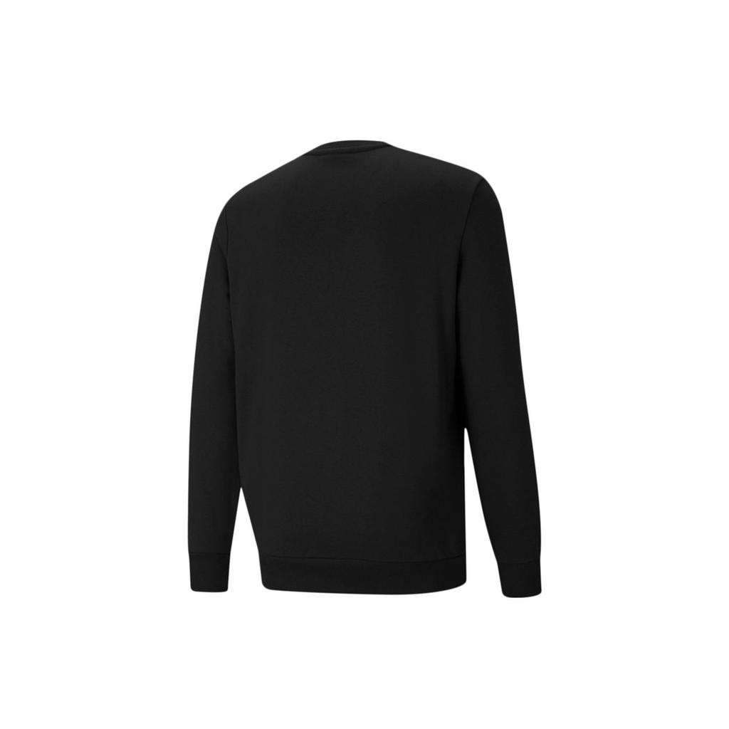 Puma Sweatshirts Men's Black Crew Neck Moderate Regular 531366-01