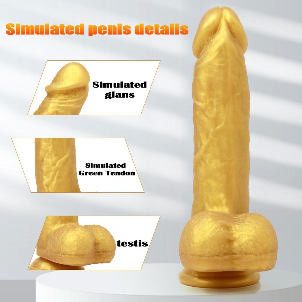 Oversized Dildo Realistic Huge Penis Giant Phallus Long Soft Silicone Suction Cup Anal Sex Toys for Women Vagina Masturbator