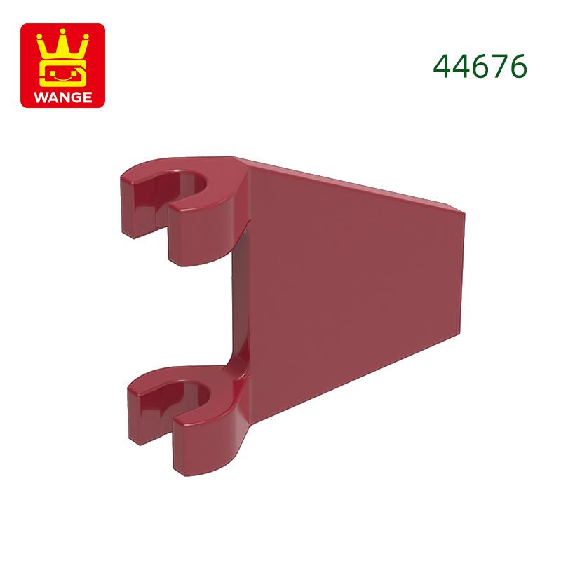 Non-Toxic 230Pcs/Lot 44676 2X2 Flag Trapezoid Building Blocks Moc Color Accessories Compatible With Brick Diy Children Toys Gift Box